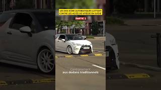 LES DOS DÂNE POUR LES ACCÈS DE VITESSE EN SUÈDE suede shorts shortvideo road safety security [upl. by Damiani307]