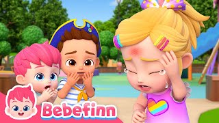 Ouch Bebefinn Got A Boo Boo  EP114  Boo Boo Song In The Park  Fun Nursery Rhymes for Kids [upl. by Nahsor]