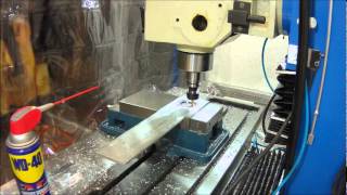 cM5k benchtop CNC RF45 CNC making a scope lever [upl. by Leund]