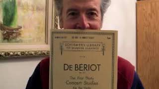 Charles De Beriot Violin Etude 3 op 123 [upl. by Dami340]