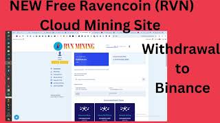 NEW Free Ravencoin RVN Cloud Mining Site Withdrawal to Binance [upl. by Lenette]