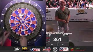 32 DLMM BundesligaBZO Finale Dart Haie vs Nordmänner [upl. by Yekcin718]