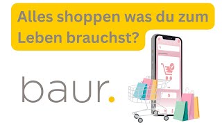 baur Online Shop  Neukundenrabatt Gutscheincode Ratenzahlung amp mehr [upl. by Avera229]