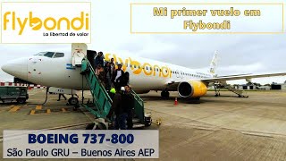 Mi primer vuelo con Flybondi  São Paulo GRU  Buenos Aires AEP [upl. by Lowenstern]