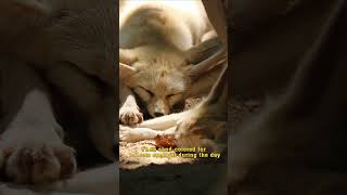 Wildlife animal  The Fascinating World of Fennec Foxes Surviving the Desert Heat [upl. by Clarabelle804]