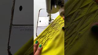 I TRIED THIS PATTREN WITH NORMAL SEWING MACHINE using sewing tips and tricks shorts sewing [upl. by Engeddi]