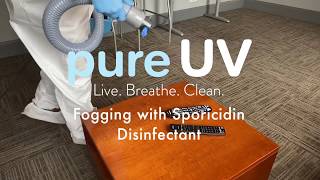 PureUV Fogging with Sporicidin Disinfectant [upl. by Conard74]