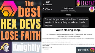 😱THE BEST HEX COIN DEVELOPERS HAVE LOST FAITH IN HEX [upl. by Livingstone]