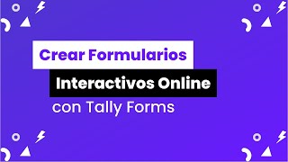 Crear Formularios Interactivos Online GRATIS  REAL [upl. by Raveaux663]