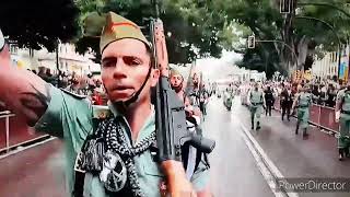 SEMANA SANTA MÁLAGA 2024LEGIONARIOS CANTANDO EL NOVIO DE LA MUERTECRISTO DE LA BUENA MUERTE [upl. by Yves]