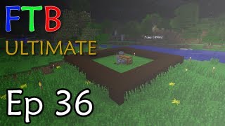 Minecraft FTB ULTIMATE Ep 36  Rubber Farm and Apple Juice [upl. by Stephine]