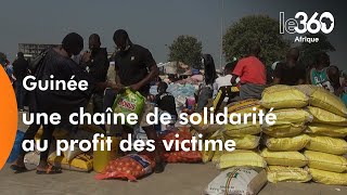 Guinée après l’effroi de l’incendie la solidarité s’organise [upl. by Iret402]