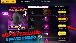 CORRE PRÊMIOS DA ATUALIZAÇÃO PEGUE A GOLA ALTA PRETA SOMBRA ROXA YIN YANG  NOVIDADES FREE FIRE [upl. by Ennahtur193]