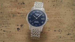 A Great Swiss Dress Watch At An Affordable Price Point  Tissot Le Locle Powermatic 80 Blue Dial [upl. by Legge]