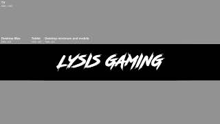 LYSIS GAMING Live Stream [upl. by Oecam190]