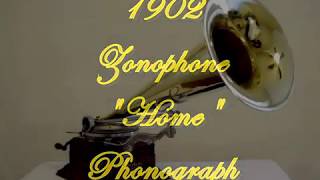 1902 Zonophone Home Phonograph [upl. by Nitnerb]