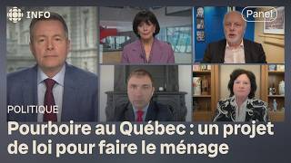 Québec sattaque au cassetête des pourboires  Mordus de politique [upl. by Woodson]