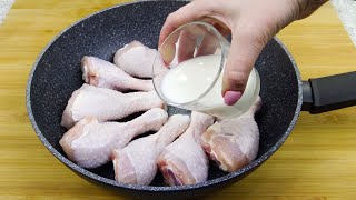 Siempre cocino pollo de esta manera receta rápida de pollo muslos de pollo crujientes [upl. by Nazarius]