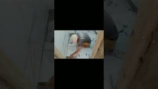 تركيب سيراميك حمامpose faience salle de bainhow to installing bathroom tile [upl. by Pascia]