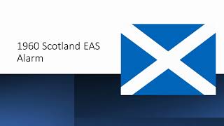 1960 Scotland EAS Alarm [upl. by Tricia]