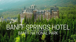 Fairmont Banff Springs Hotel Tour  Banff National Park  Banff  Alberta  Canada [upl. by Adnawaj576]