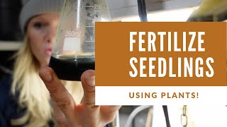 Plantbased fertilizer for seed starting [upl. by Ahsenwahs]