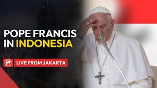 LIVE  Pope Francis in Indonesia  Holy Mass  September 5 2024 [upl. by Enerahs529]