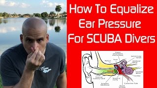 How to Equalize Ear Pressure using the Valsalva Maneuver while SCUBA diving [upl. by Raybourne]