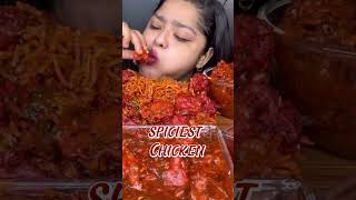 Spicy Chicken Extremely Spicy challenge Funniest mukbang Compilation asmr mukbang [upl. by Francklyn]