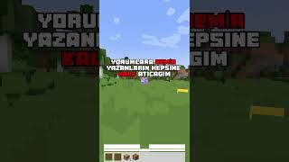 Minecraft Amaaa Kötü Grafiklerle Oynuyorum minecraft [upl. by Kirt]