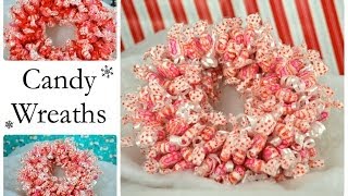 Candy Wreath Tutorial [upl. by Itoc]