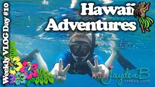 Hawaii Vacation Adventures Weekly Vlog Day 10 [upl. by Aisayt307]