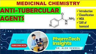 Antitubercular Agents as per PCI syllabus [upl. by Mayhs566]