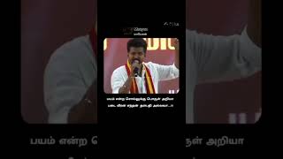 Thalapathi Vijay manade bayama speech Thalapathi cute WhatsApp status video🔥🔥❤️ [upl. by Agnizn994]