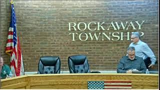 July 9th Rockaway Township Council Regular Meeting [upl. by Lyrej]