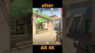 alter AK 4K  FACEIT HIGHLIGHTS  shorts cs2 faceit [upl. by Aneeroc]