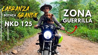 De CASANARE a BOYACA⚠️Viaje en MOTO hacia LABRANZAGRANDE COLOMBIA  AKT NKD 125 [upl. by Gleich]