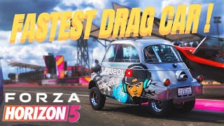 Forza Horizon 5  BMW ISETTA 300 EXPORT Drag Build And Tune [upl. by Paolo]