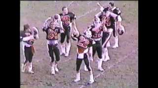 1985 11 09 Du Quoin ONLY vs Mt Carmel Football HIGHLIGHTS [upl. by Ecirbaf196]