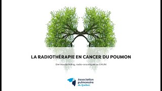 La radiothérapie en cancer du poumon expliquée par une radiooncologue [upl. by Ordway]