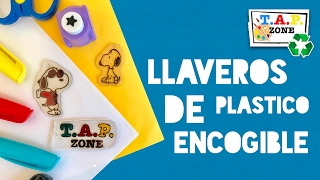 Como hacer llaveros de plastico encogible  TAP ZONE [upl. by Siderf]