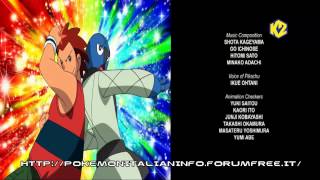 Pokémon Nero amp Bianco  Avventure A Unima  Sigla Finale  Italian Ending Credit Fan Made  HD [upl. by Berkly]