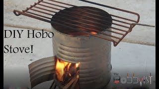 Hobo Stove Build [upl. by Tahmosh]