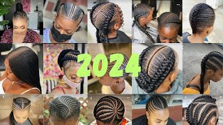 CLASSY GHANA WEAVING HAIRSTYLES FOR BLACK LADIES CORNROW BRAIDS BRAID STYLES FOR LADIES [upl. by Chapnick]