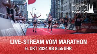 LiveStream Generali Köln Marathon 2024 [upl. by Netnerb20]