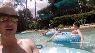 Castaway Creek Lazy River at Typhoon Lagoon Water Park in Disney World Orlando [upl. by Cherie]