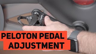 Cleat Tension Adjustment  Peloton pedals [upl. by Fulvi]