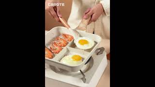 Carote multifunctional frying pan breakfast pan [upl. by Yerrot488]