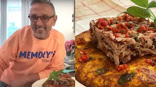 FRITTATA di patate e TORTINO di coniglio  Ricetta SVUOTAFRIGO  Chef BRUNO BARBIERI [upl. by Mcnamee]