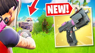 The NEW Lock On Pistol Gameplay amp Information in Fortnite Chapter 5 Season 1 Underground—Unvaulted [upl. by Oirotciv658]